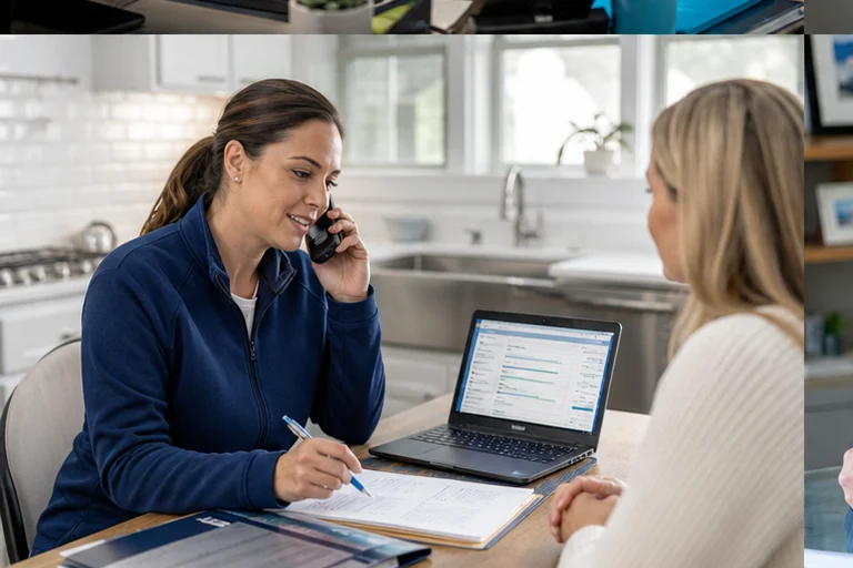 Lead pipeline dashboard tracking response, qualification, booking, and verified job outcomes